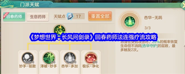 长风问剑录回春药师：法连强疗流实战指南