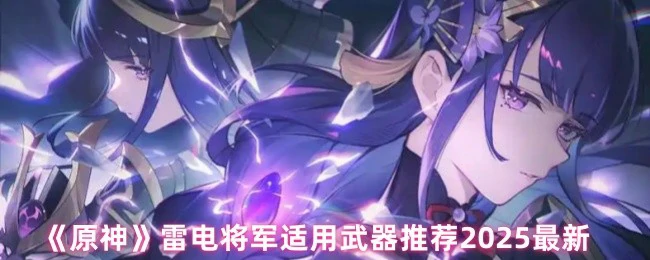 2025雷电将军最强武器搭配