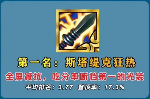 金铲铲之战光明装备哪个好用,金铲铲之战光明装备强度排行解析,金铲铲之战