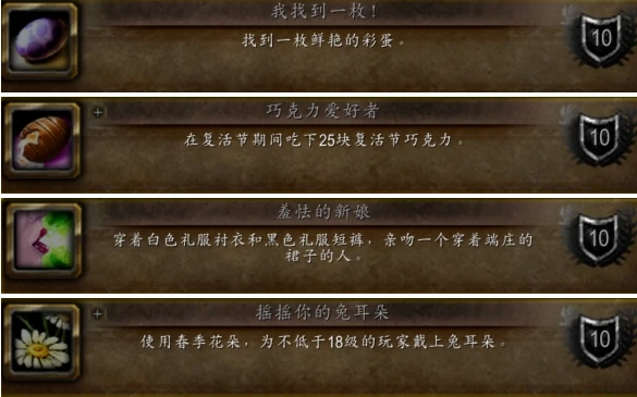 魔兽世界wlk复活节成就有哪些,魔兽世界复活节成就完成攻略,魔兽世界
