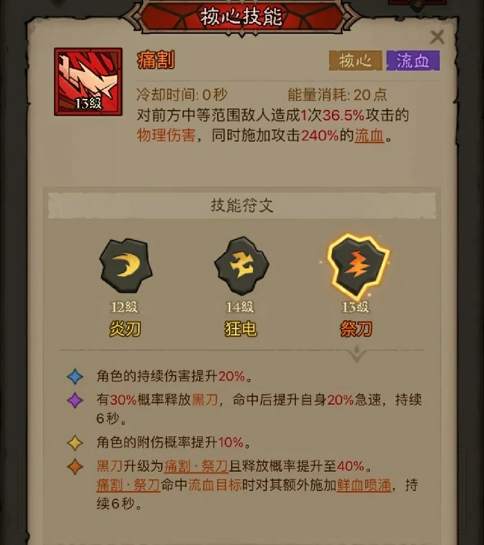 英雄没有闪痛割流搭配,英雄没有闪痛割流攻略
