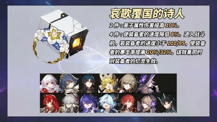 崩坏星穹铁道3.0新遗器,崩坏星穹铁道3.0遗器套装
