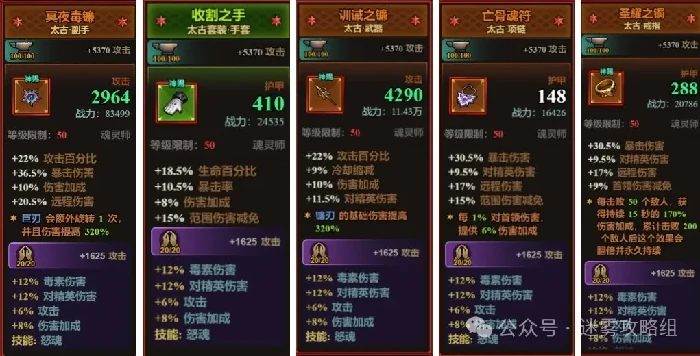 迷雾大陆S6最强BD推荐,迷雾大陆S6各职业最强BD