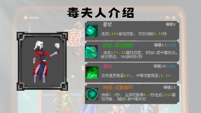 毒夫人技能实测：魔法之路最强战力解析