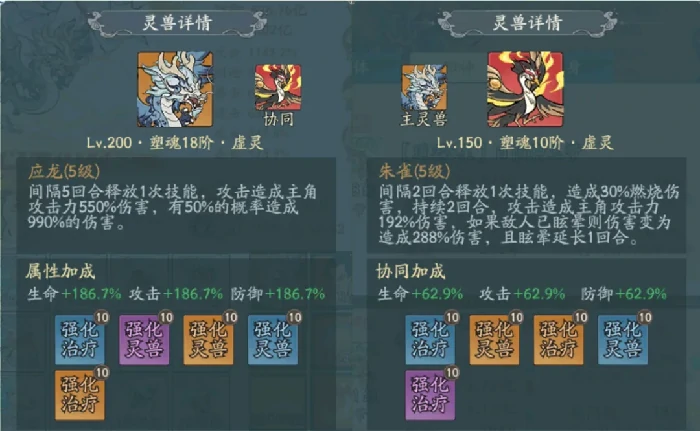 应龙朱雀最强搭配！轻松通关寻道大千秘籍