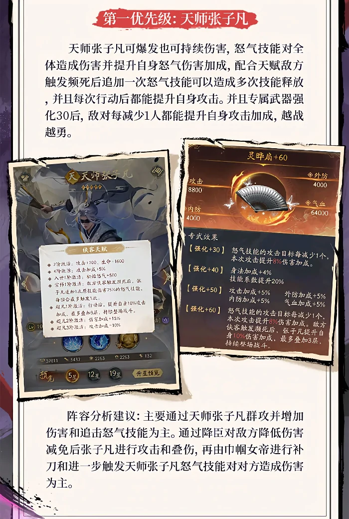 不良人破局新手阵容,不良人破局阵容推荐