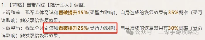 三国谋定天下4.23战法大升级！武将强化全解析