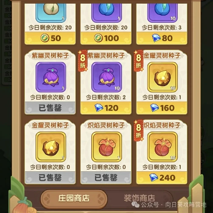 保卫向日葵庄园系统,保卫向日葵庄园攻略