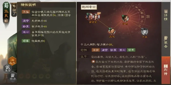 三国志战棋版马良阵容,三国志战棋版马良攻略
