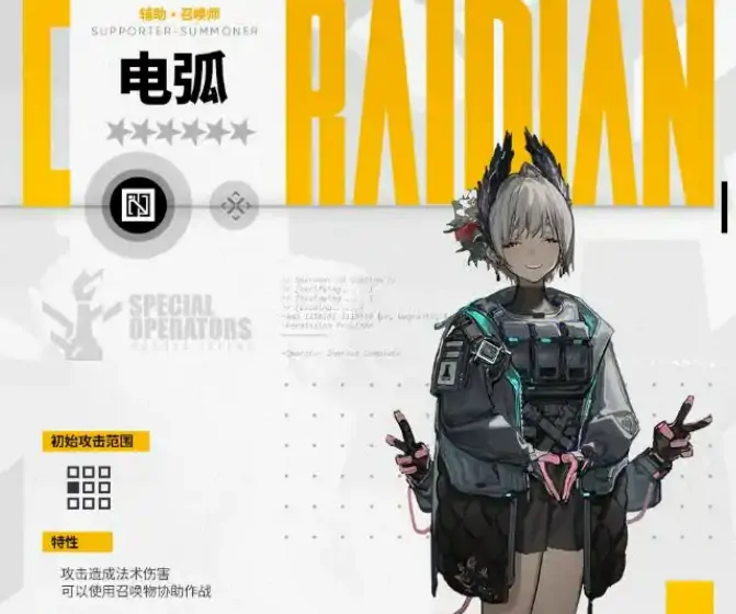 明日方舟电弧介绍,明日方舟电弧技能是什么,明日方舟