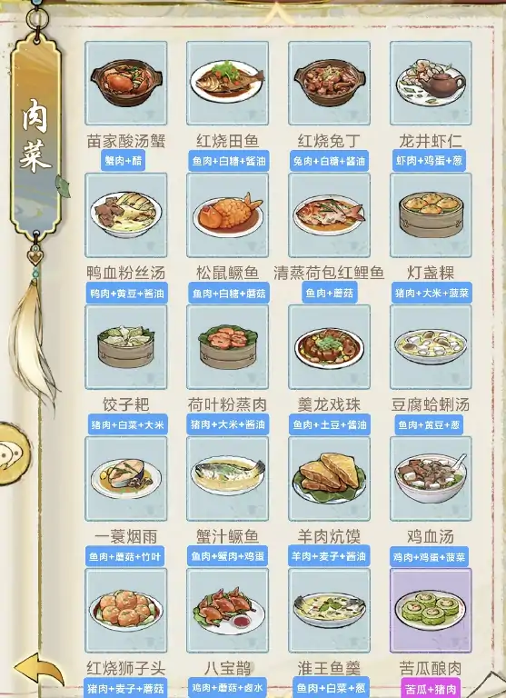 华夏千秋菜谱选择方案有哪些,华夏千秋菜谱选择建议