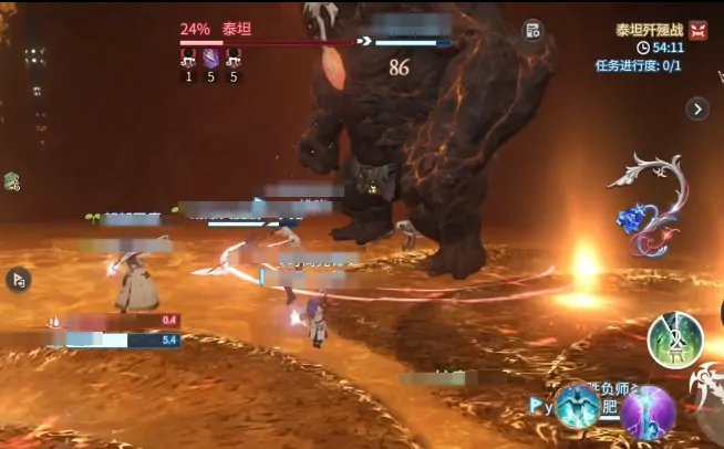 最终幻想14水晶世界泰坦打法,FF14手游泰坦歼灭战怎么打