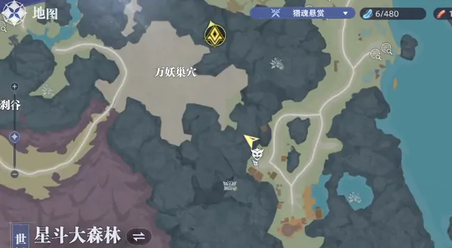 斗罗大陆猎魂世界：万妖巢穴宝箱全位置攻略