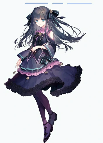 Arcaea角色对立,黑姐姐