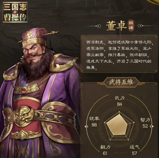 新三国志曹操传群雄英雄有哪些,新三国志曹操传群雄武将介绍
