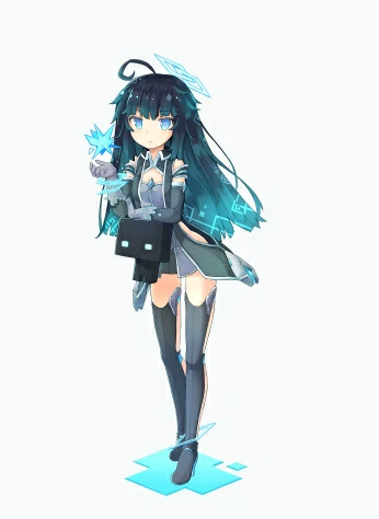 Arcaea角色萨菲亚,小蓝