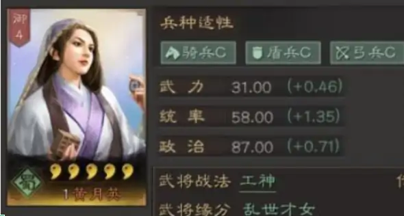黄月英最强阵容推荐