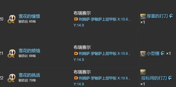 最终幻想14水晶世界锻铁匠升级攻略,FF14手游锻铁匠如何快速升级