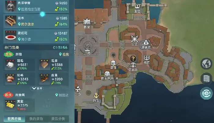 大航海时代传说跑商玩法