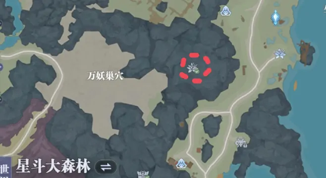 斗罗大陆猎魂世界星斗大森林仙草位置,斗罗大陆猎魂世界星斗大森林仙草在哪
