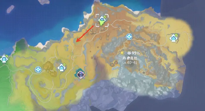 伊莫丹岩高地收集攻略,伊莫手游丹岩高地精灵全收集一览