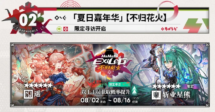 2025明日方舟夏活限定干员真面目首曝
