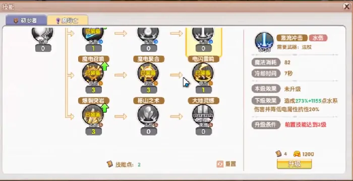 飞飞重逢法师技能加点攻略,飞飞重逢法师怎么加点