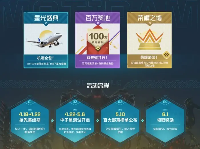 荒野起源百大部落评选机制,荒野起源百大部落什么评选条件