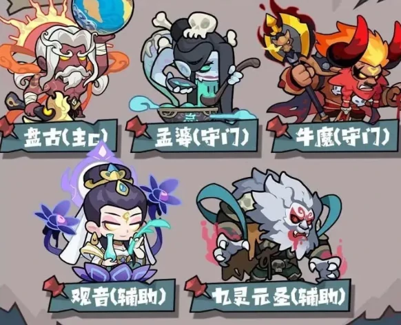 盘古最强阵容搭配 轻松通关妖怪金手指
