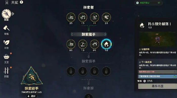 荒野起源探索天赋怎么加点,荒野起源探索天赋详解