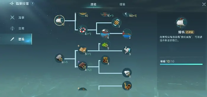 大航海时代传说职业技能有哪些,大航海时代传说职业技能介绍
