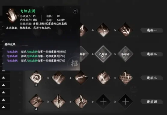 下一站江湖2连招组合介绍,下一站江湖2手游连招怎么搭配