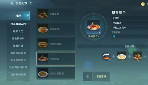 大航海时代传说烹饪配方怎么做,大航海时代传说烹饪配方玩法