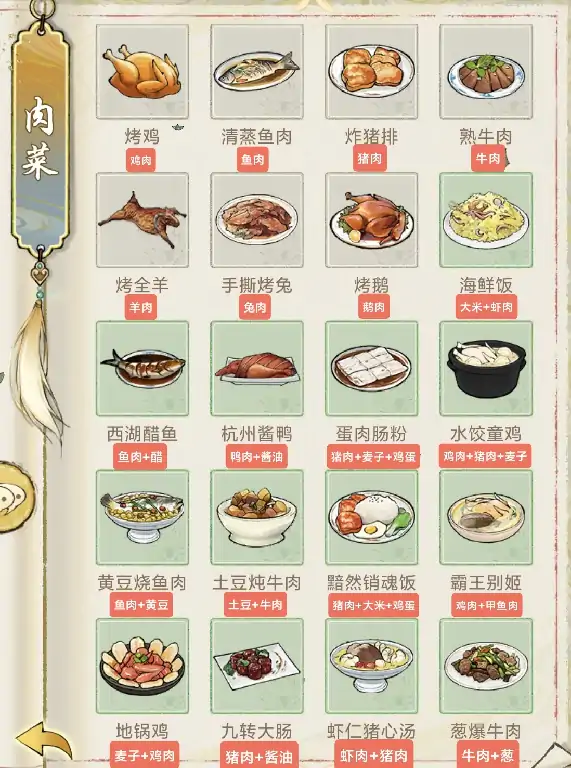 华夏美食千年精选：这样搭配更诱人