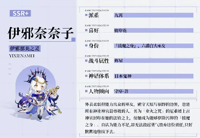 时隙之旅伊邪那美怎么样,时隙之旅伊邪那美技能详解