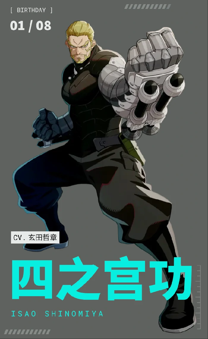 怪兽8号四之宫功全解析