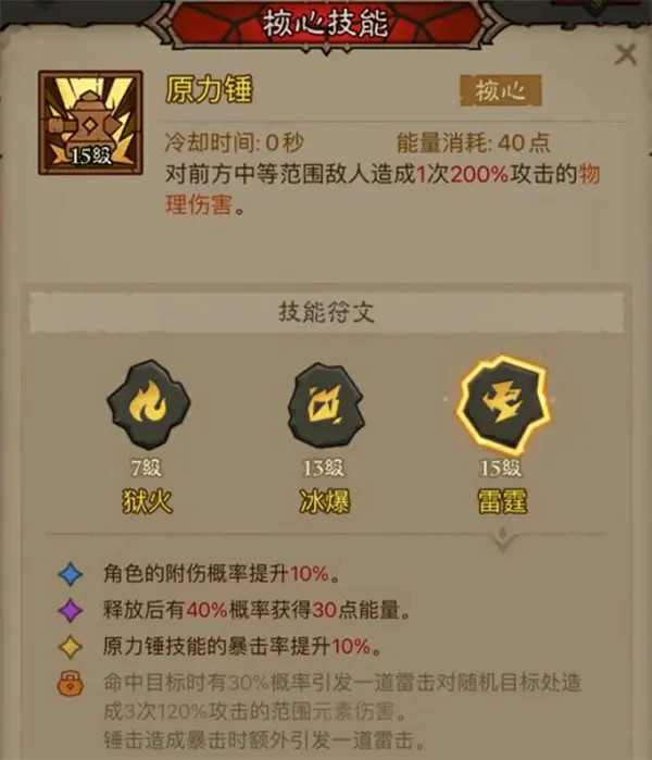 英雄没有闪暴击回能雷锤流派怎么搭配,英雄没有闪暴击回能雷锤流派搭配推荐,英雄没有闪