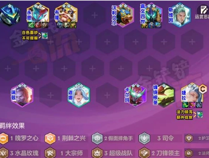 金铲铲之战S15婕拉九五阵容,金铲铲之战S15婕拉九五怎么搭配阵容,金铲铲之战,金铲铲之战
