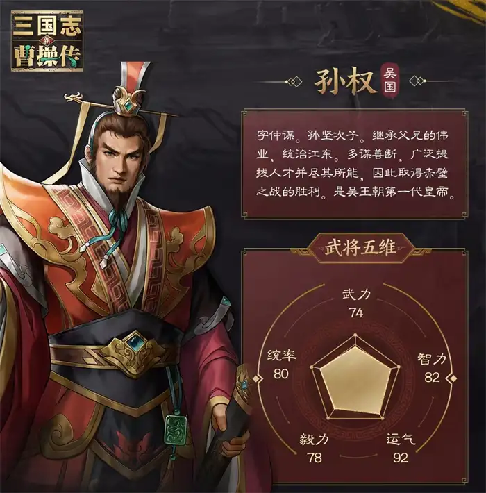 新三国志曹操传孙权技能使用技巧及效果详解