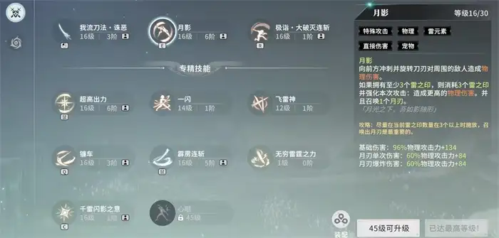 星痕共鸣雷影剑士怎么玩 星痕共鸣雷影剑士流派详解,星痕共鸣