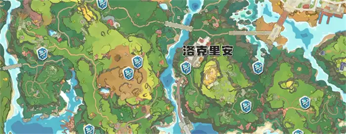洛克王国世界地图展示 洛克王国手游地图介绍,洛克王国世界