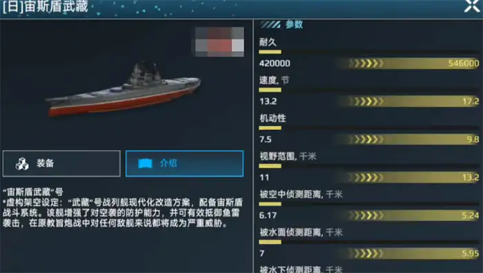 现代战舰武藏号怎么样 现代战舰宙斯盾武藏号强度解析,现代战舰