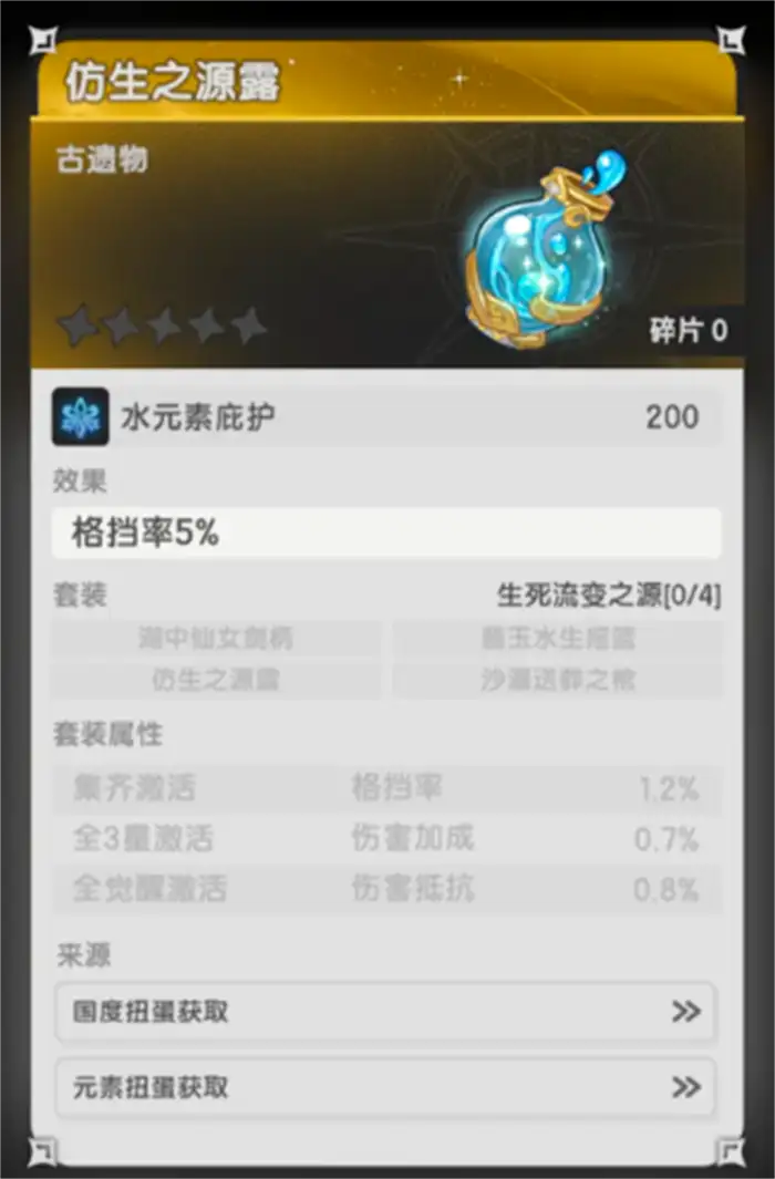 杖剑传说遗物是什么 杖剑传说遗物详解