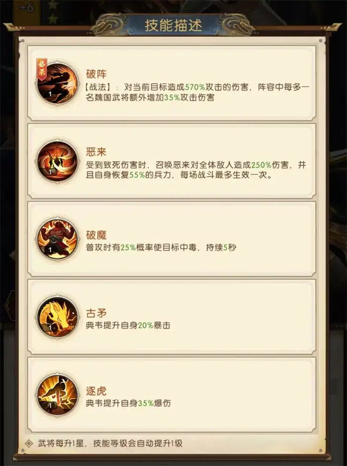 三国问鼎山河典韦怎么样 典韦技能有哪些