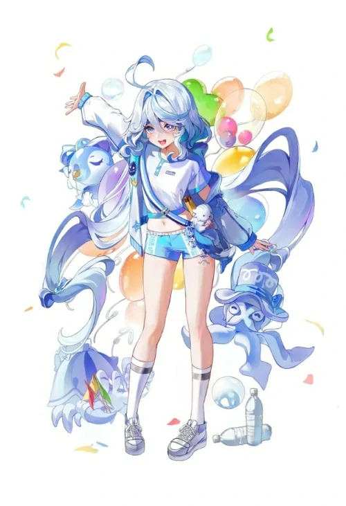 原神芙宁娜图片高清壁纸-芙宁娜绝美壁纸图一览